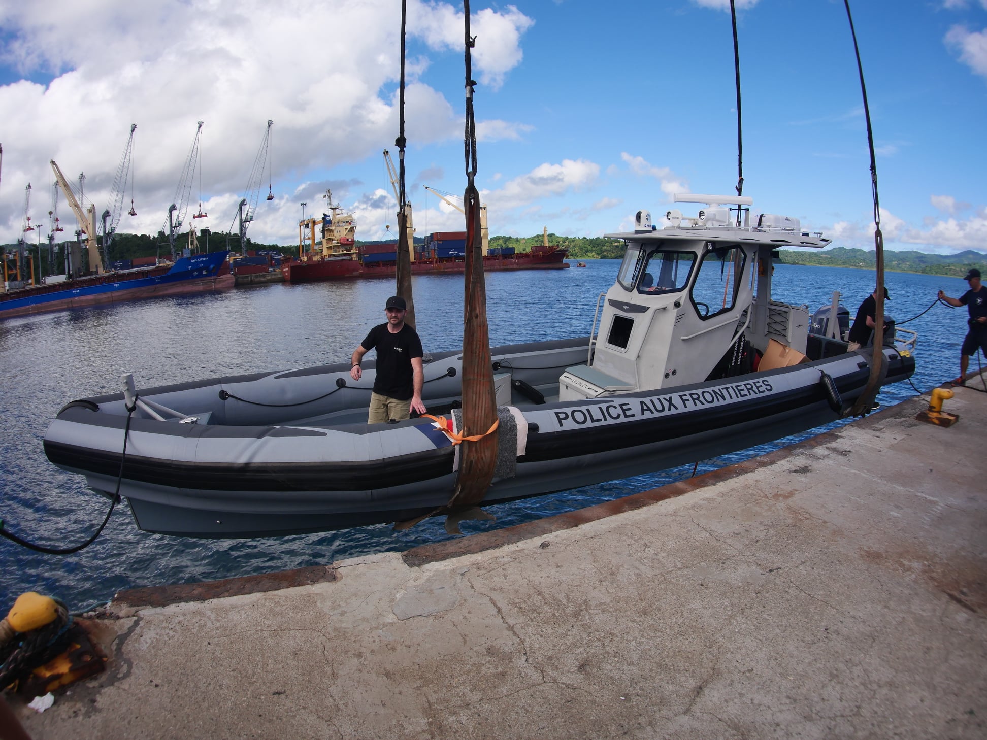 Le nouvel intercepteur dédié à la LIC est bien arrivé à Mayotte