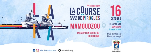 La 1ère course de pirogues de Mamoudzou aura lieu le 16 octobre