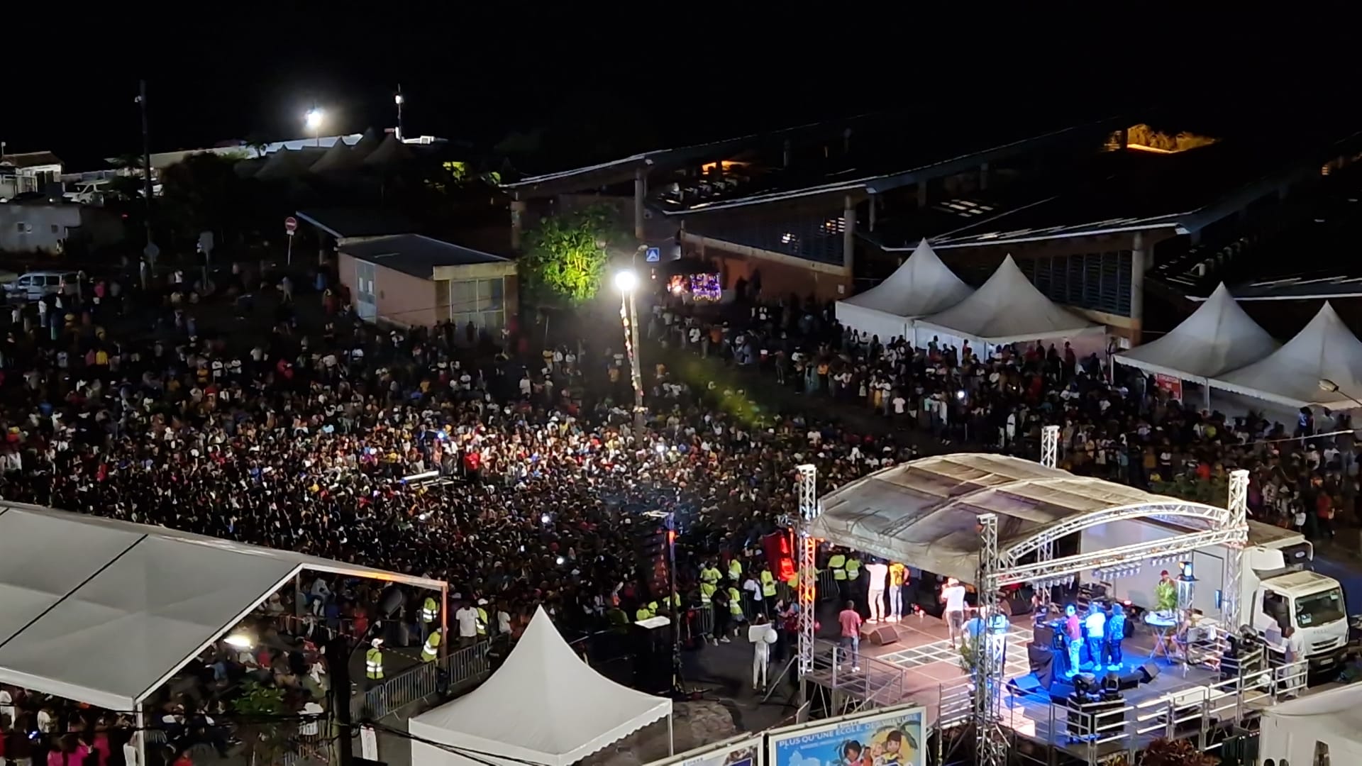 Gros dérapage durant le festival Saana à Mamoudzou