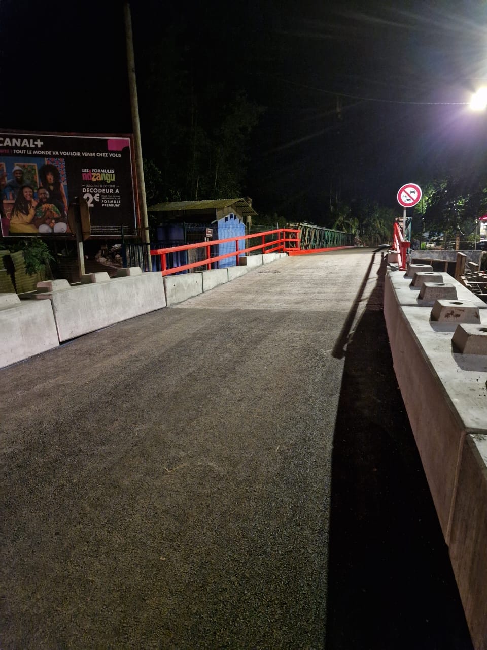 Le pont de Dzoumogné est en fonction