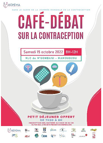 Un café-débat dédié à la contraception